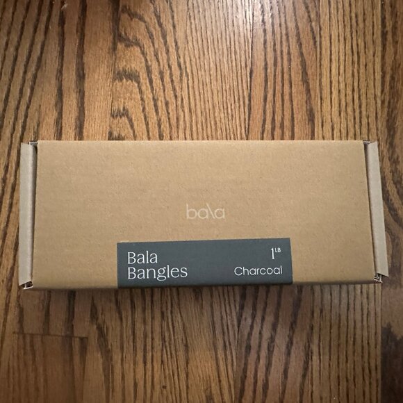 NEW 1LB Bala Bangles in Black Charcoal - 2LB Total - Picture 1 of 7